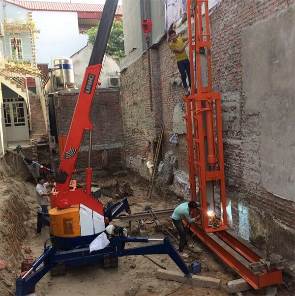 Ép cọc bê tông tại Long Biên - Full báo giá Cọc vuông 200x200&250x250