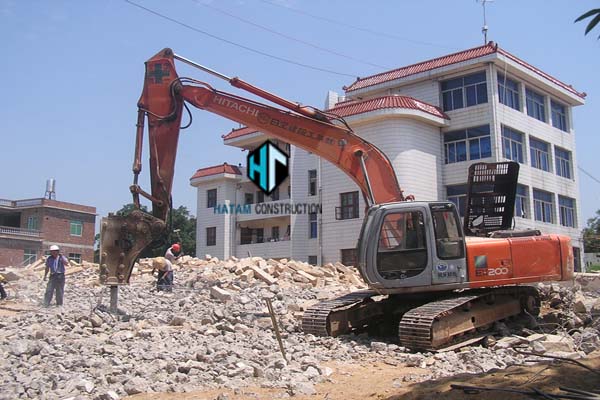 Báo giá phá dỡ nhà cấp 4 cũ tại Hà Nội 2017 - Công trình Nhà Dân - Nhà cấp 4, Bệnh Viện, Nhà xưởng